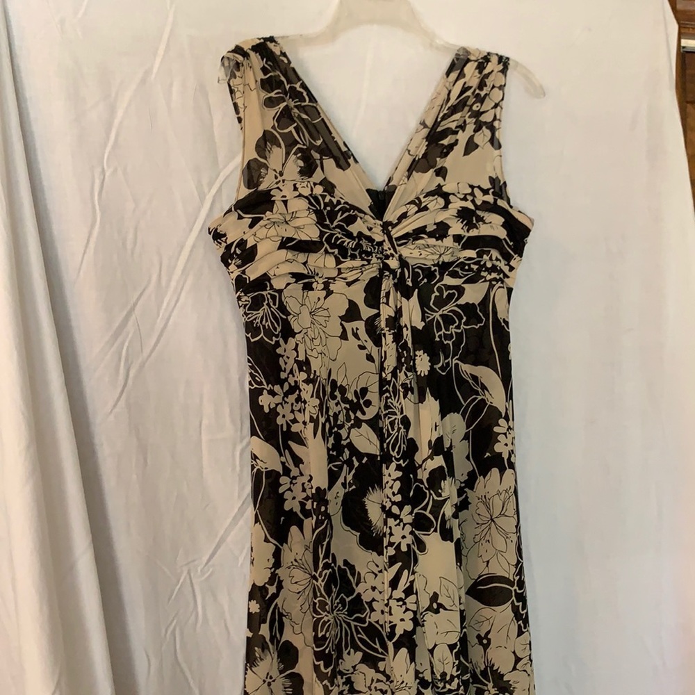 Black and Tan dress, size 10 P